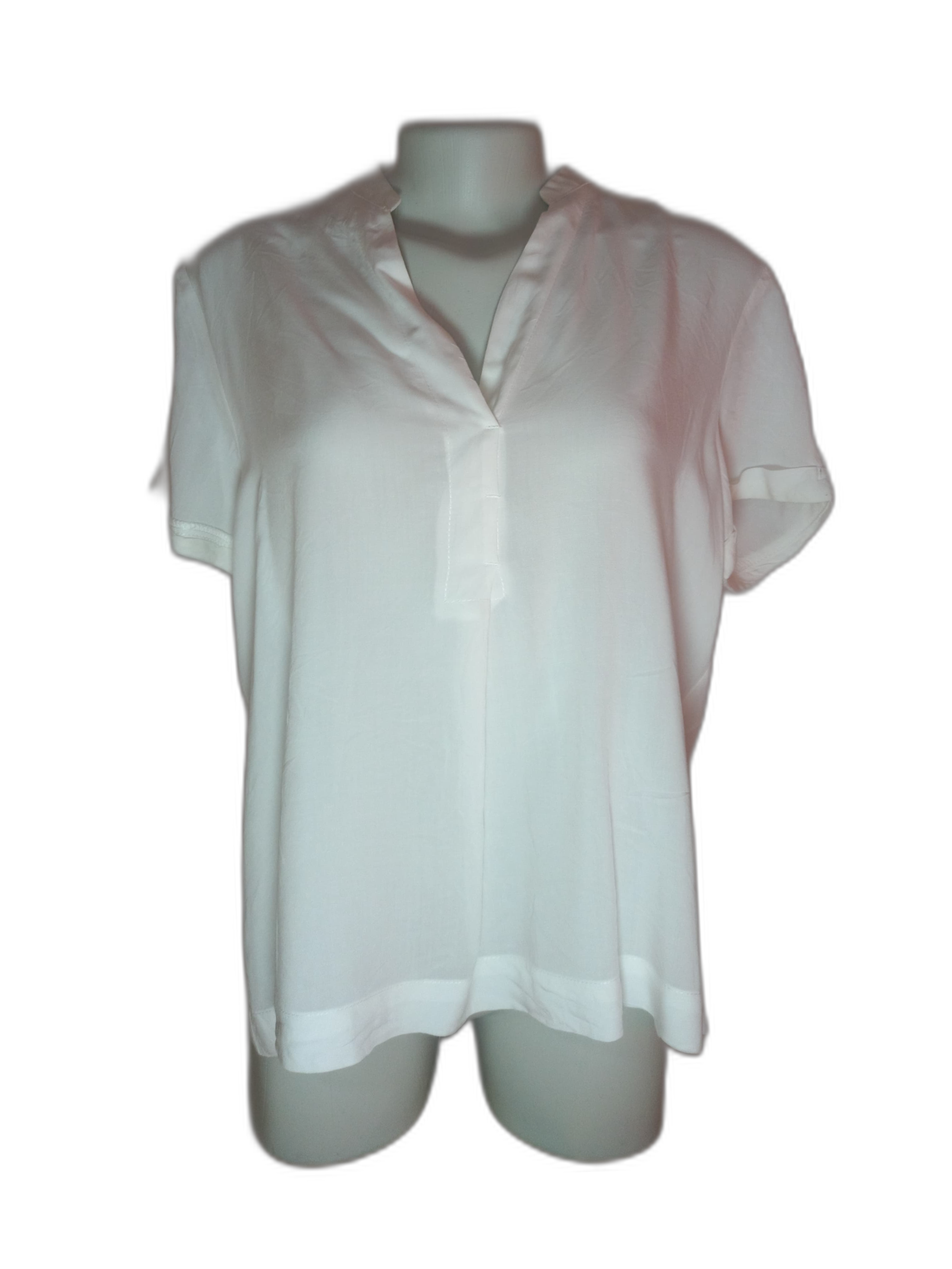Blusa Branca Casual
