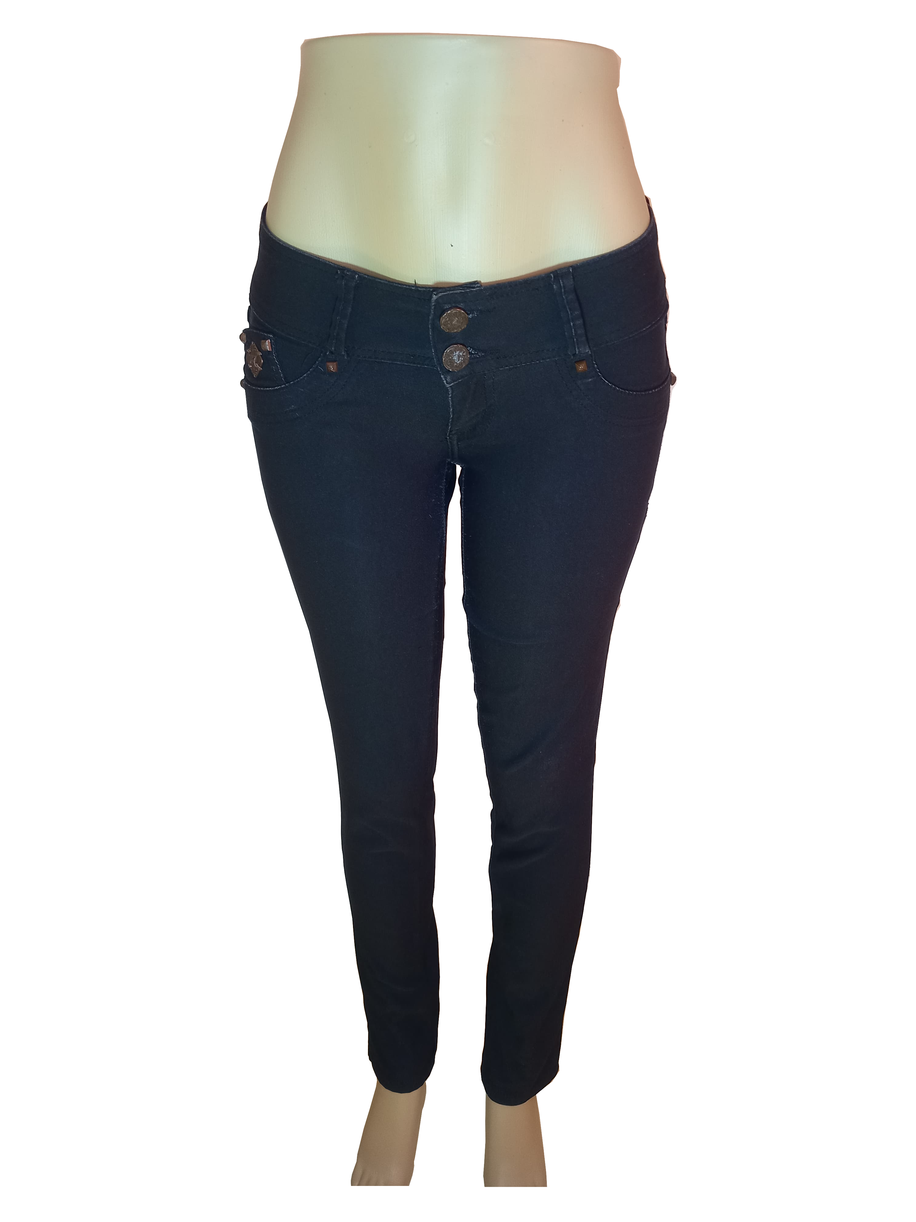 Calça Jeans Skinny Escura