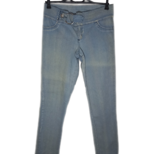 Calça Jeans Clara Desbotada