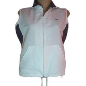 Colete Branco Mace Com Zíper