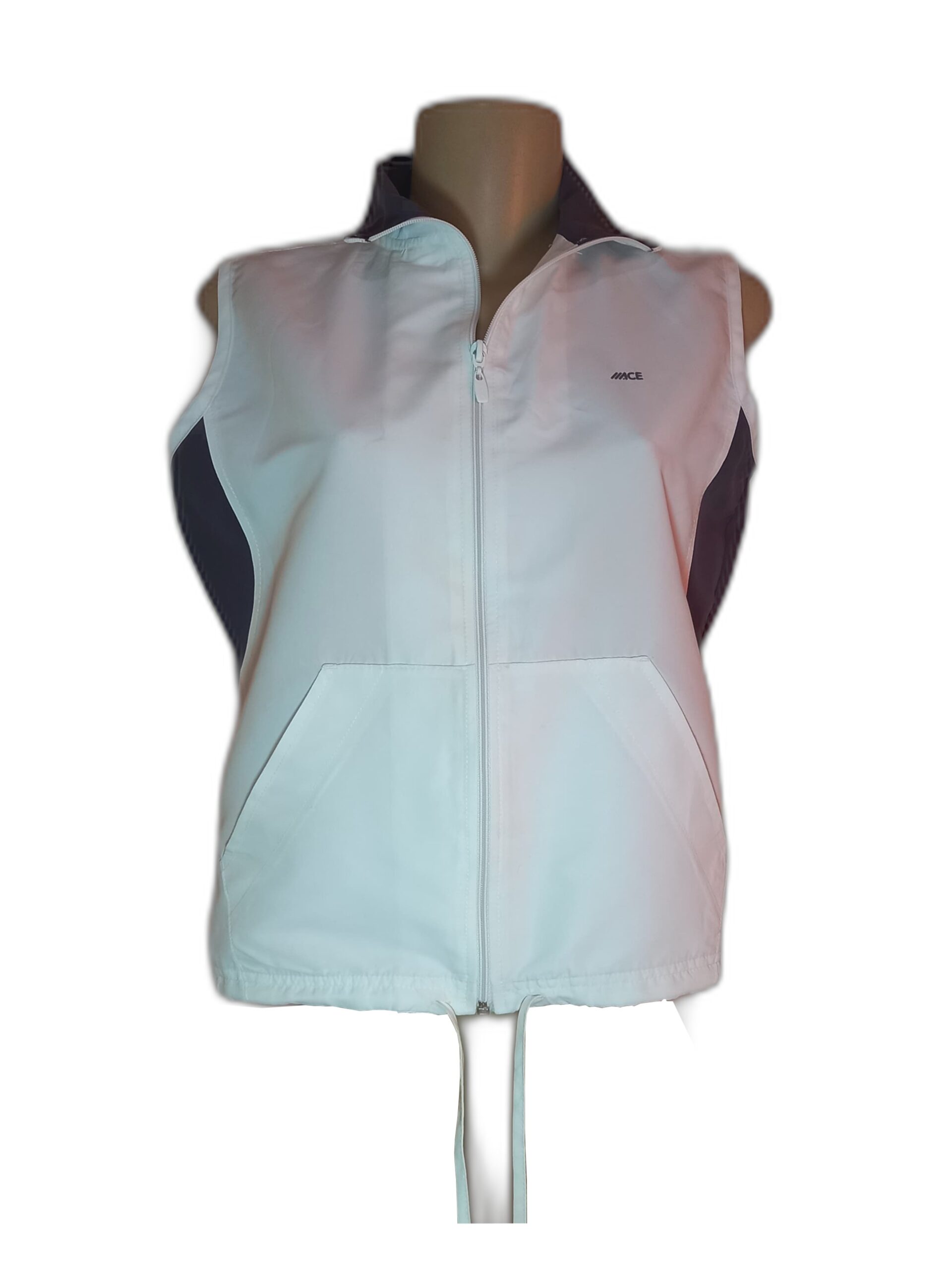 Colete Branco Mace Com Zíper