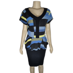 Vestido Midi Estampada Expressão