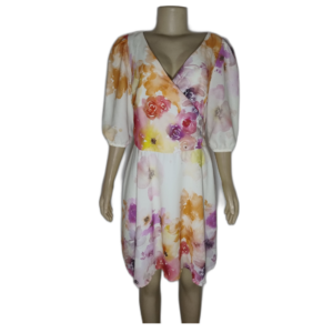 Vestido Midi Floral Expressão