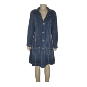 Casaco Sobretudo Jeans