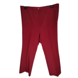 Calça Feminina Social Alfaiataria Vermelha