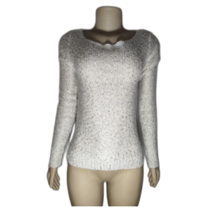 Blusa Feminina Tricô Creme