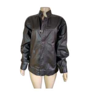 Jaqueta Masculina Preta Couro Legítimo