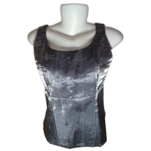 Blusa Feminina Cetim Com Brilho