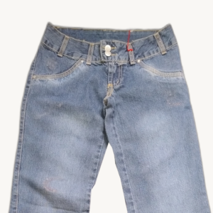 Calça Jeans Feminina Desbotada