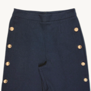 Calça Feminina Pantalona Preto Alfaiataria