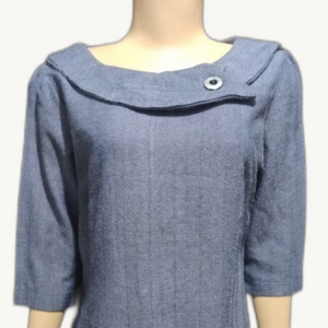 Vestido Midi Social Alfaiataria