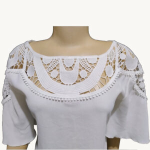 Blusa Feminina Bordada Renda