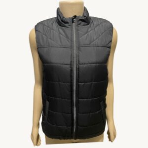 Colete Acolchoado Teens Preto