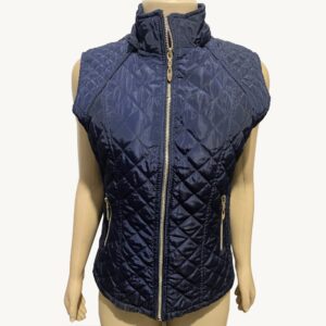 Colete Feminino Acolchoado Azul-Marinho