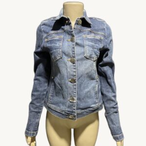 Jaqueta Jeans Feminina Clássica